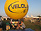 Ballon helium geant publicitaire